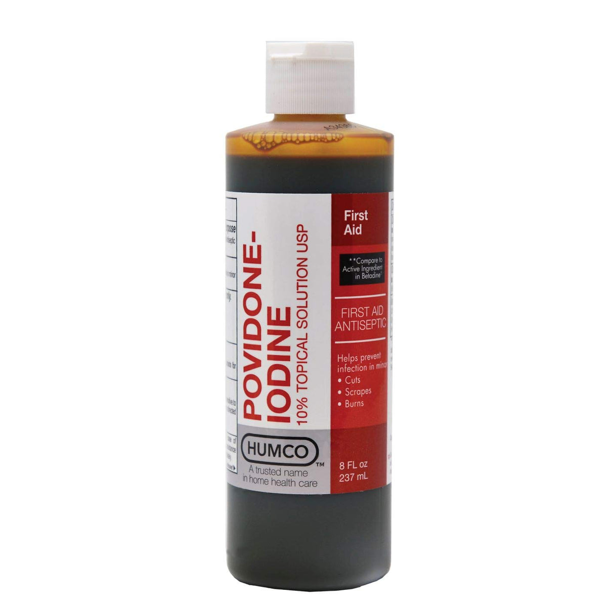 Humco Povidone Iodine 10% Topical Solution - 8 Fl Oz