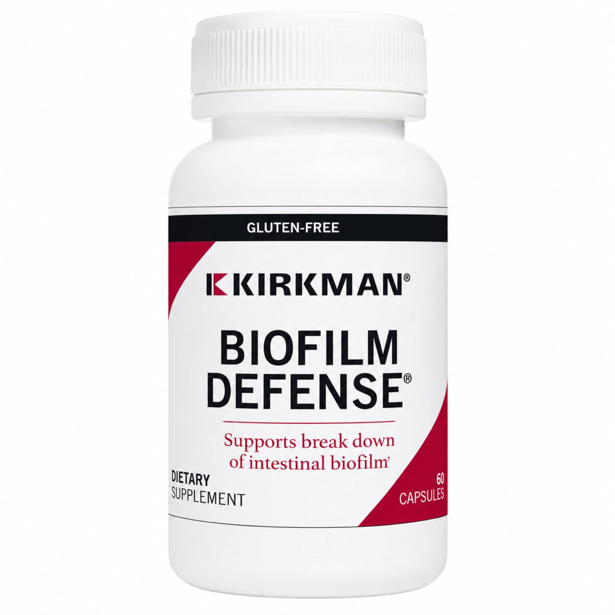 Kirkman Biofilm Defense Intestinal Biofilm Disruptor - 60 Vegetarian Capsules
