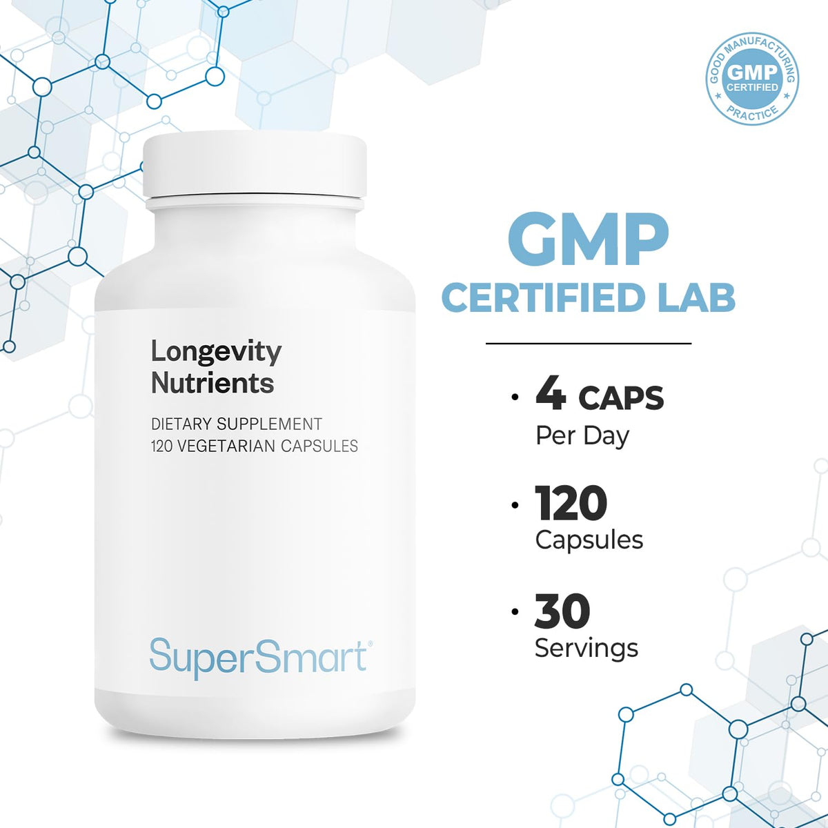 Supersmart Longevity Nutrients with Berberine & L-theanine - image 5
