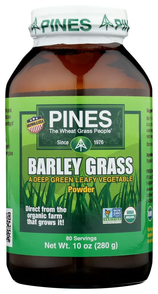 Pines Barley Grass Powder - 10 oz.