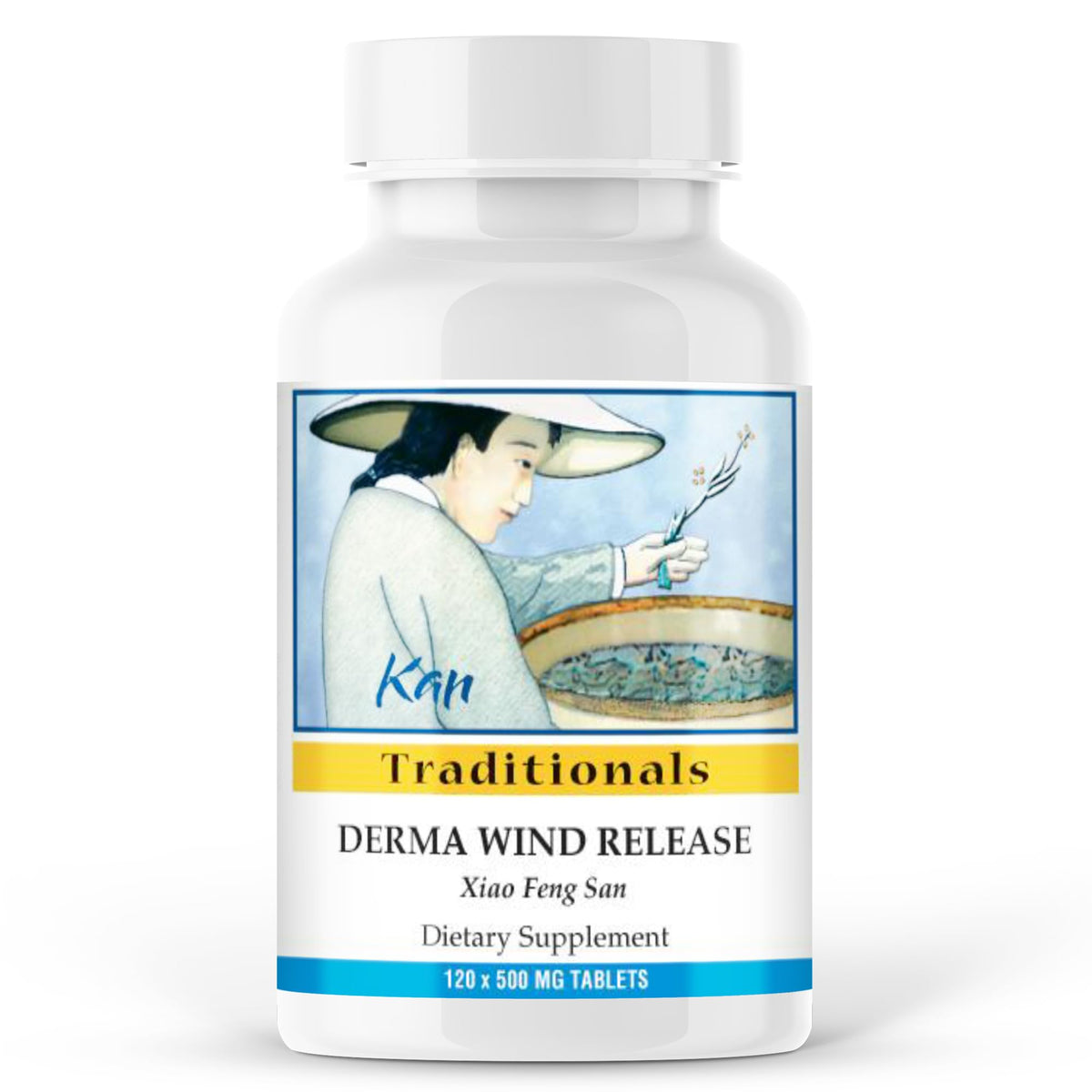 Kan Herbs Derma Wind Release Skin Support - 120 Tablets