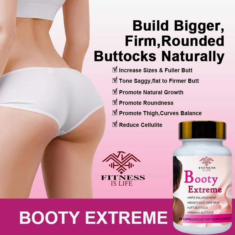 Fitness is Life Glute Support Capsules for Women – 60 Capsules - image 4