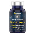 tnvitamins Melatonin 15 MG Sleep Support - 240 Capsules
