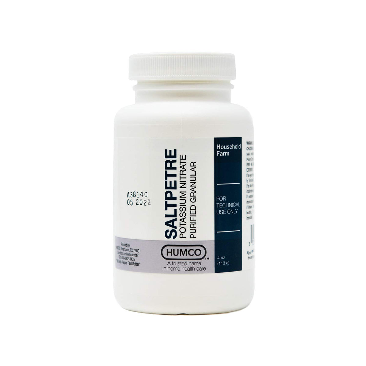 Humco Potassium Nitrate FCC - 4 oz