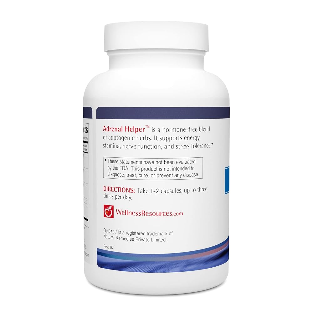 Wellness Resources Adrenal Helper Adaptogen - 90 Capsules - image 2