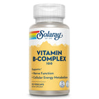 SOLARAY Vitamin B Complex 100mg - 50 Vegetarian Capsules