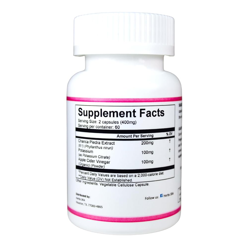 Herbs SRA StoneFree+ Kidney & Urinary Support - 120 Vegetarian Capsules - image 2