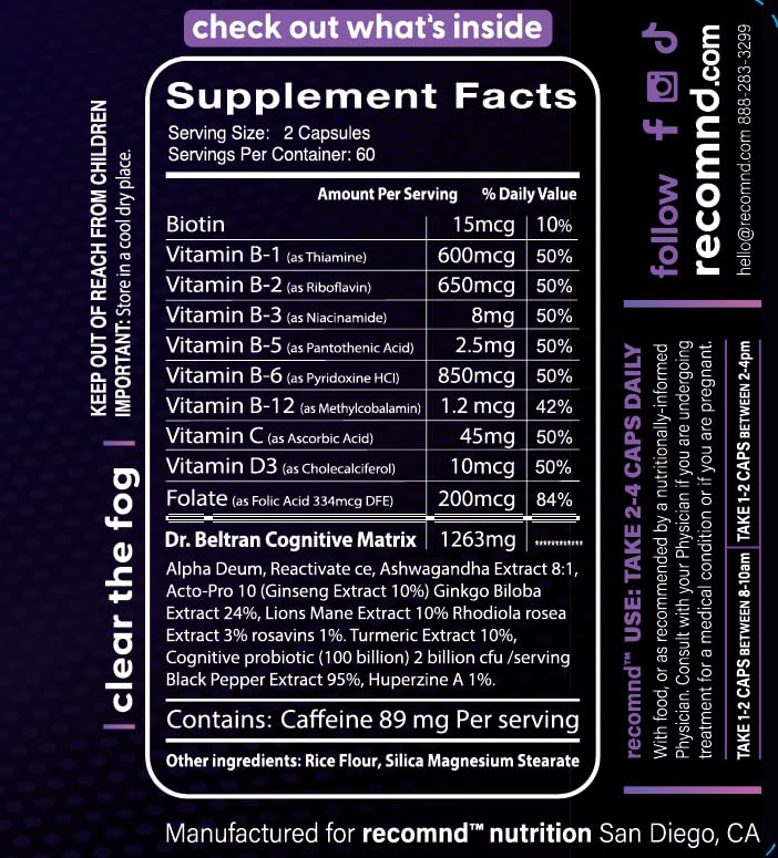 recomnd Nutrition - Supplements
