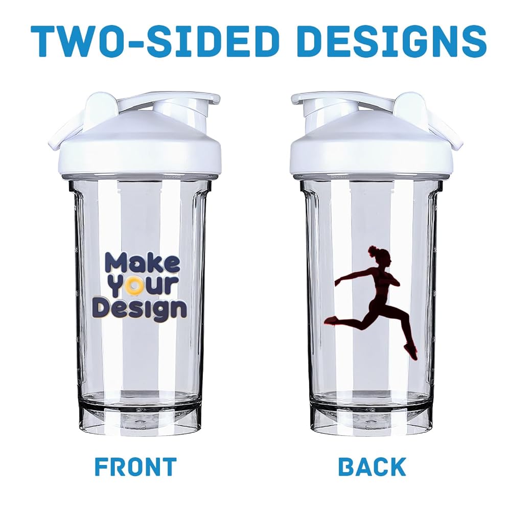ParadiseDecor Custom Shaker Bottles