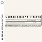 Codeage Liposomal Acetyl-L-Carnitine 500mg - 90 Capsules - image 2