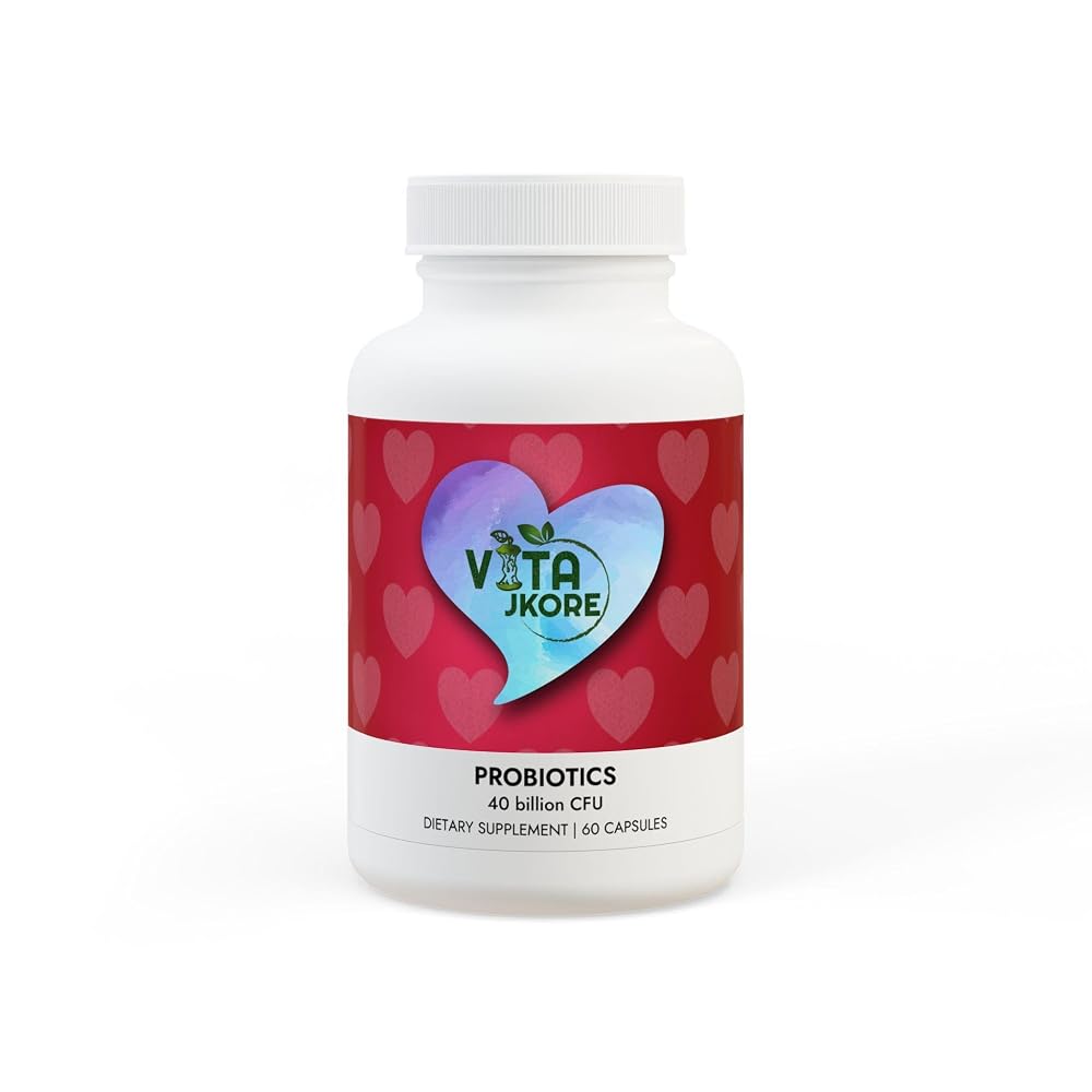 VITA JKORE Probiotics Supplement 40 Billion CFU - 60 Capsules