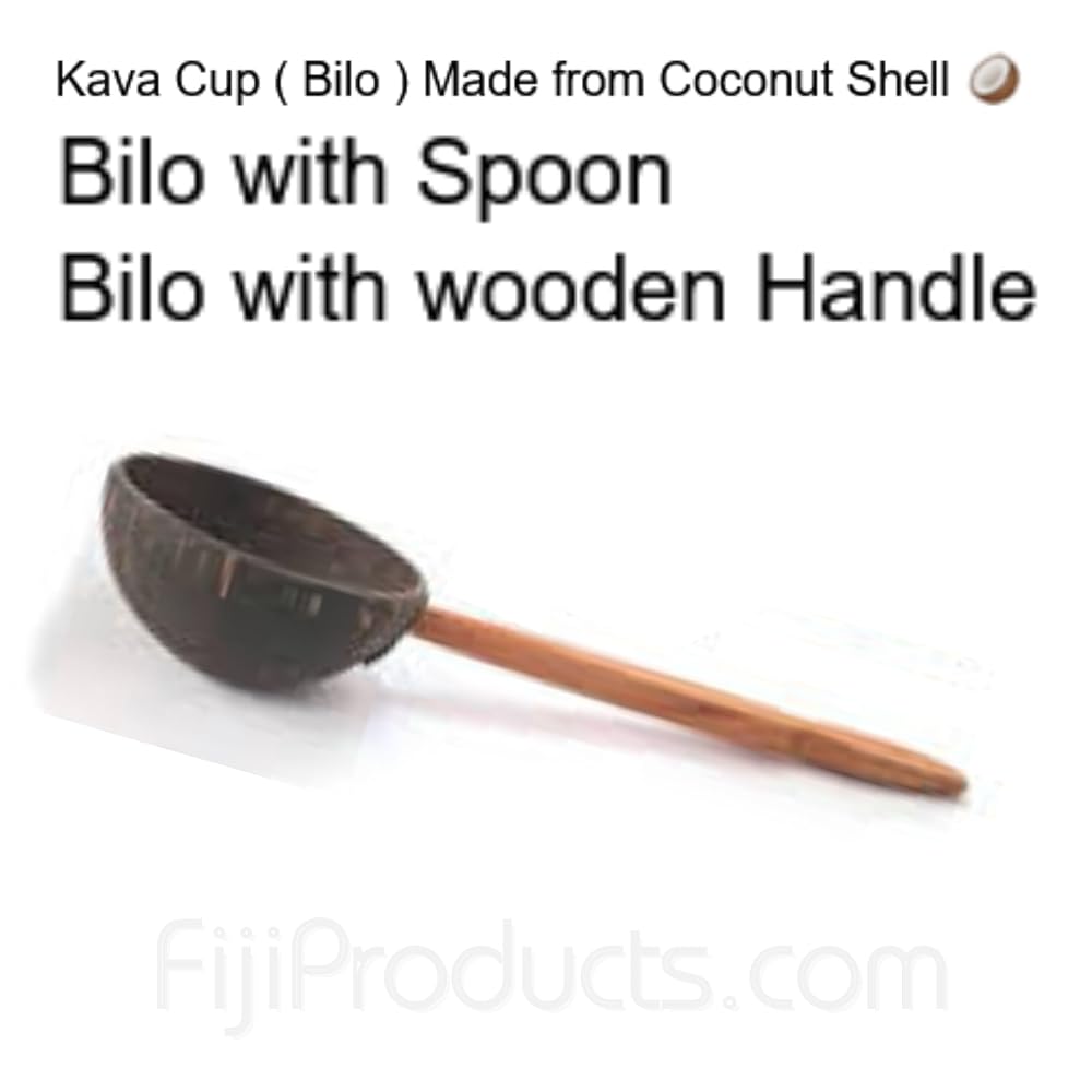 Generic Authentic Kava Drinking Cup Bilo Coconut Shell - 2 Pack - image 4