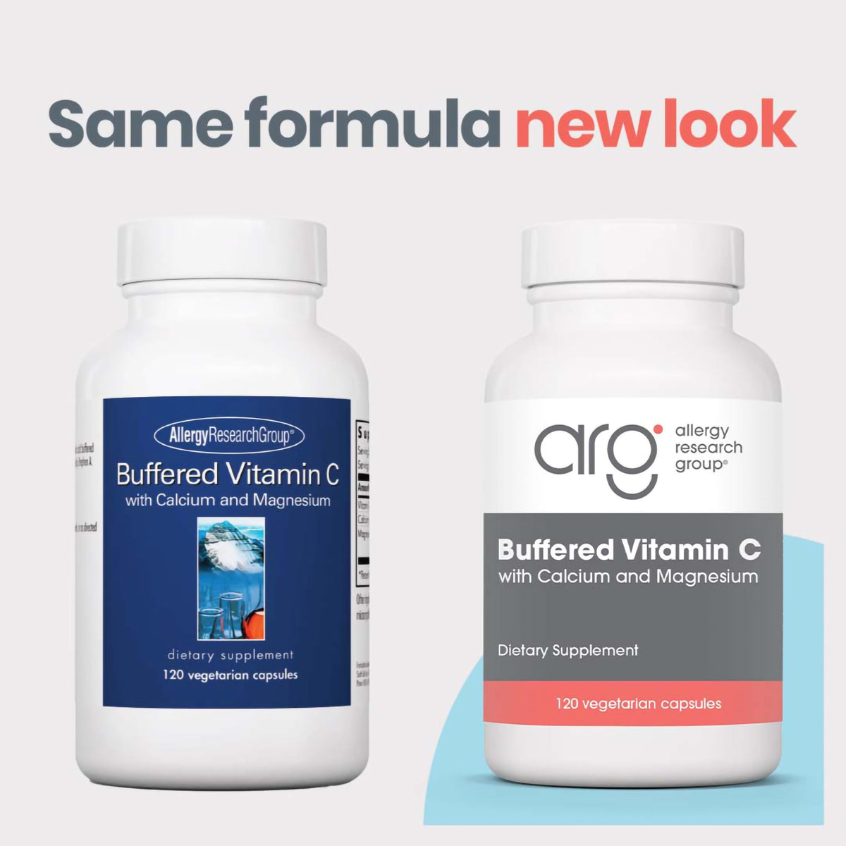 Allergy Research Group Buffered Vitamin C 1000 mg - 120 Capsules - image 3
