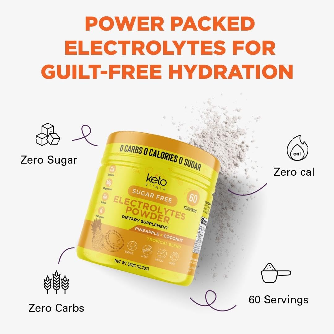 Keto Vitals Electrolyte Powder