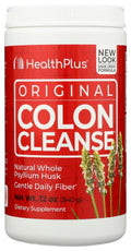 Health Plus Colon Cleanse Powder Natural Flavor - 12 oz (Pack of 2)