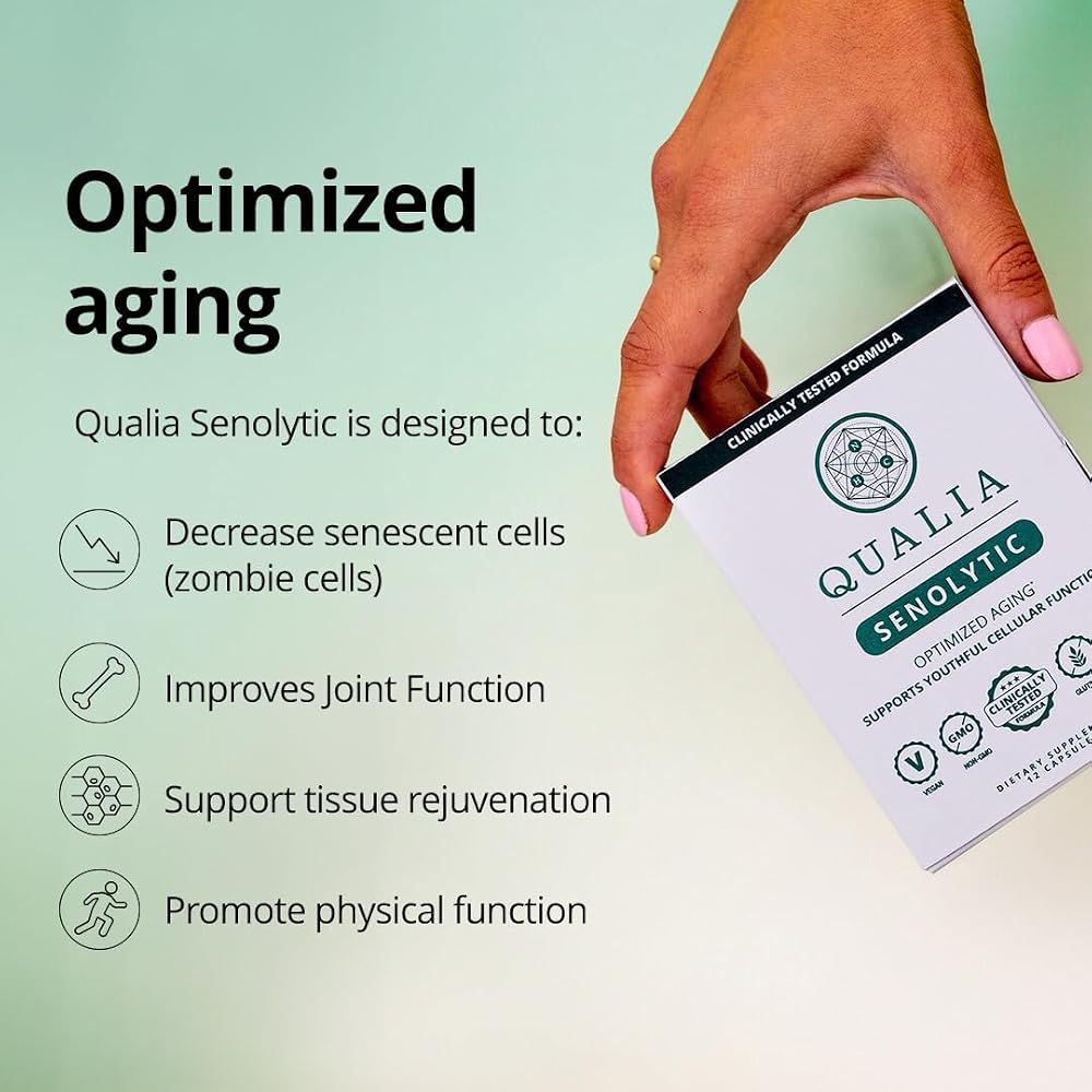 Qualia Senolytic Cellular Formula - 24 Capsules - image 5