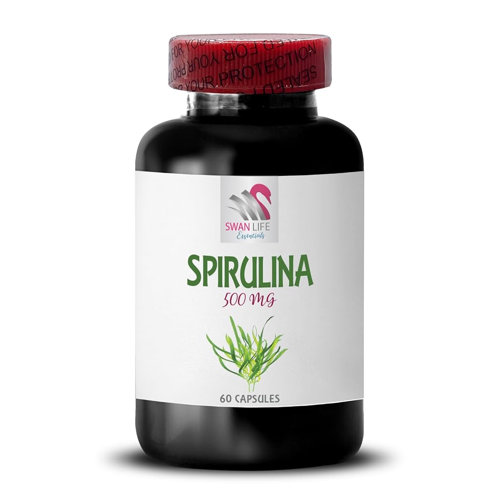 Swan Life Essentials Spirulina 500mg Capsules - 60 Count - image 4