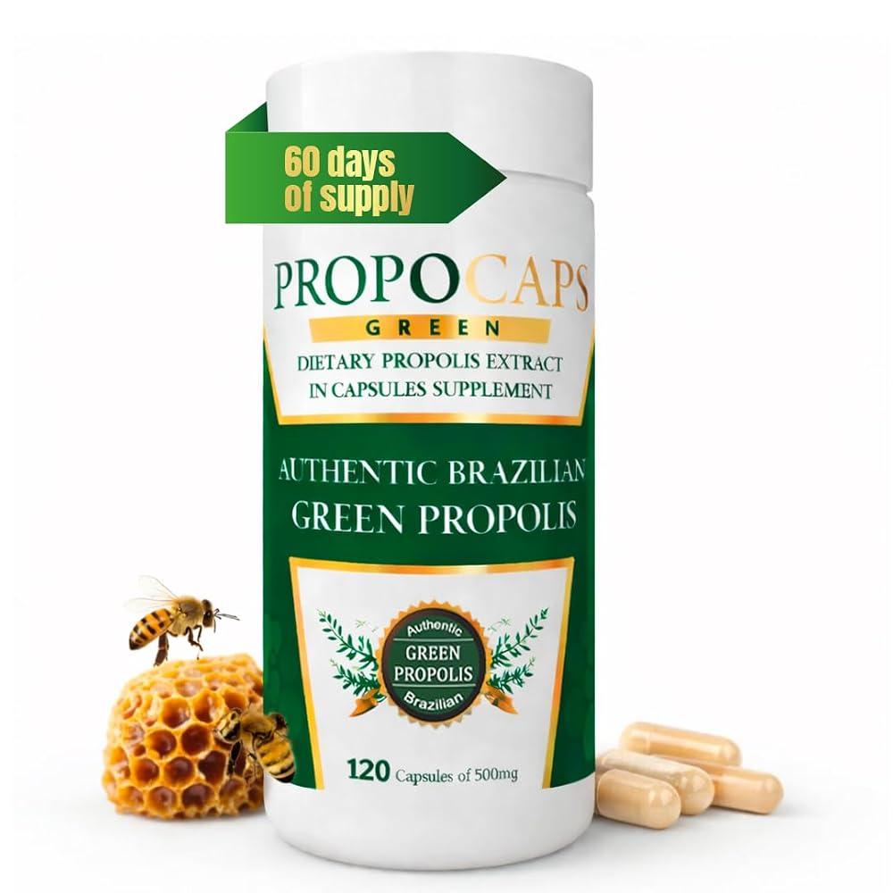 Beelife Green Propolis Capsules Immune Support - 120 Capsules