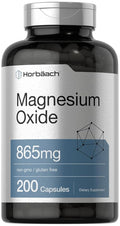 Horbäach Magnesium Oxide 500 mg - 200 Capsules