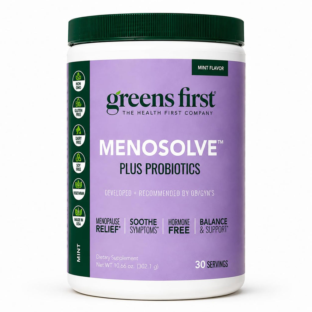 Greens First MenoSolve Plus Probiotics Powder - 30 Servings