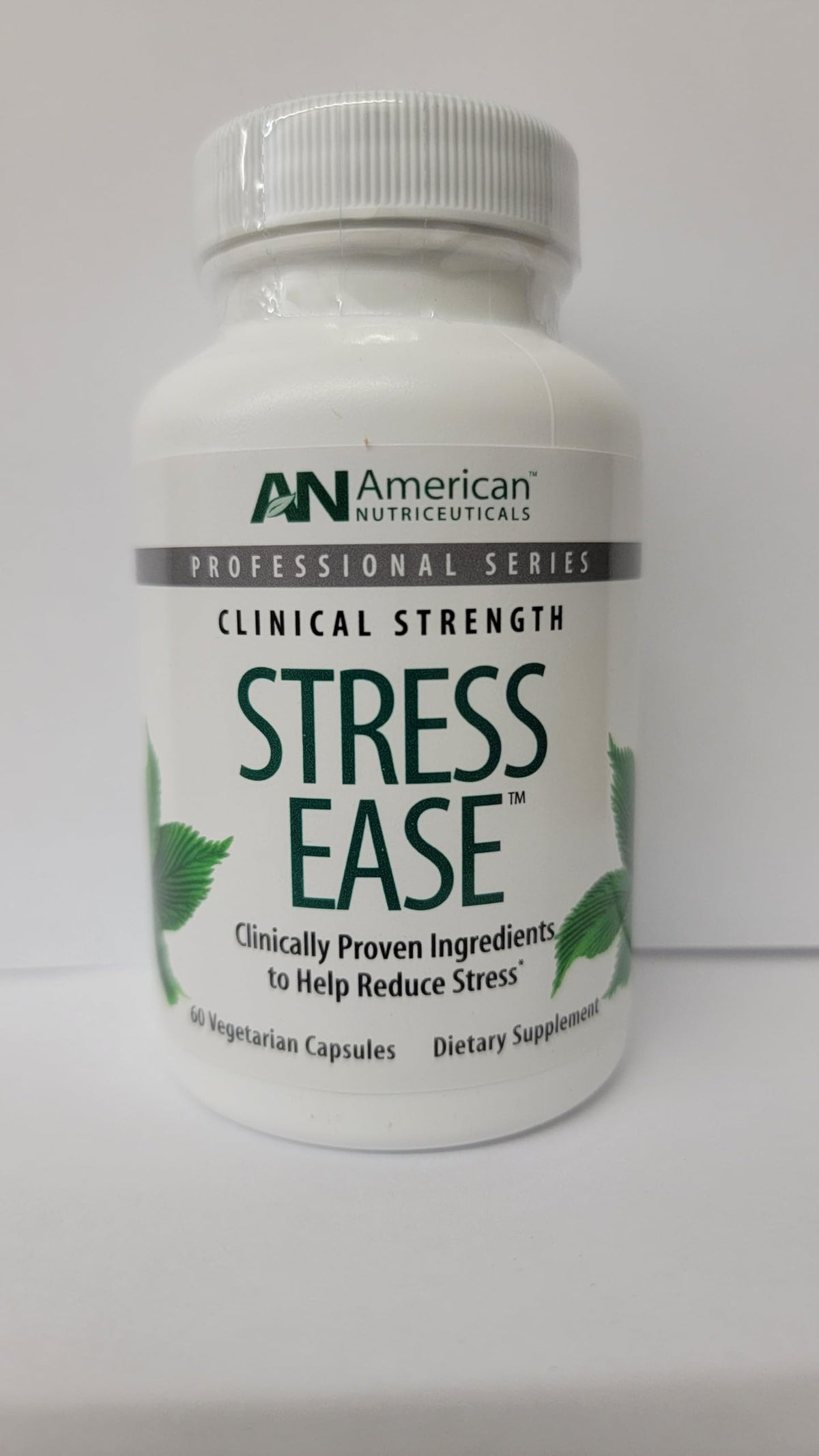 American Nutriceuticals Stress Ease Theanine Supplement - 60 Capsules - image 3