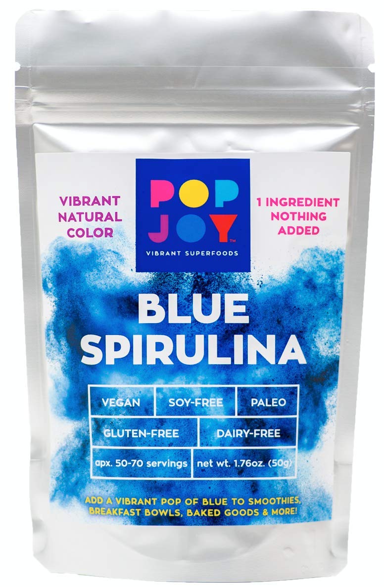 POP JOY Blue Spirulina Powder - 1.76 oz