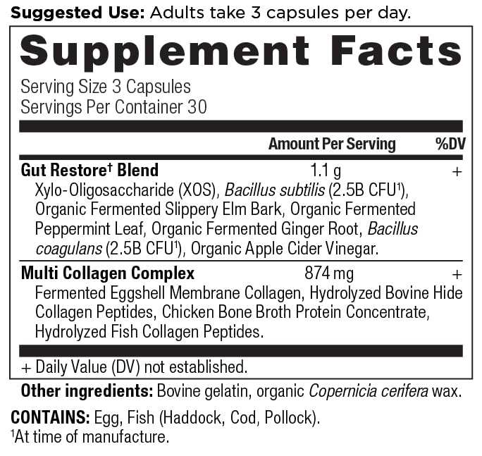 Ancient Nutrition Hydrolyzed Multi Collagen Peptides - 90 Capsules - image 2