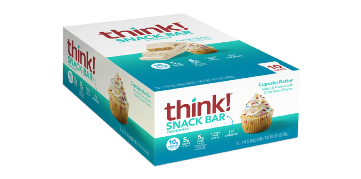 thinkThin think! think! Protein Bars with Chicory Root for Fiber
