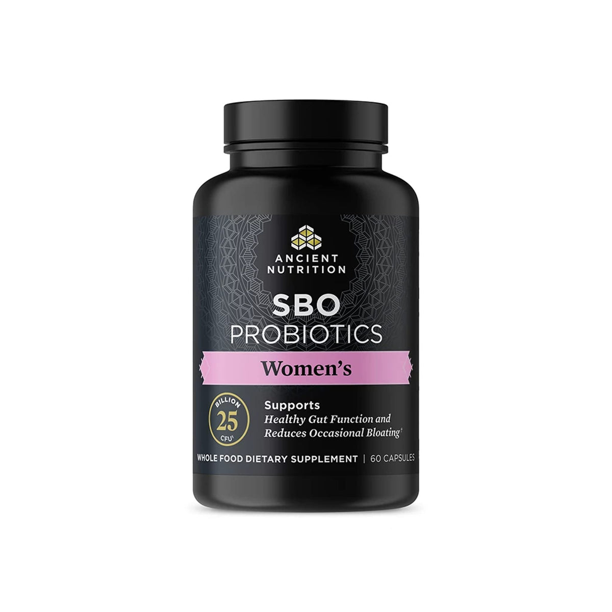 Ancient Nutrition SBO Probiotics Women's 25 Billion CFU - 60 Capsules