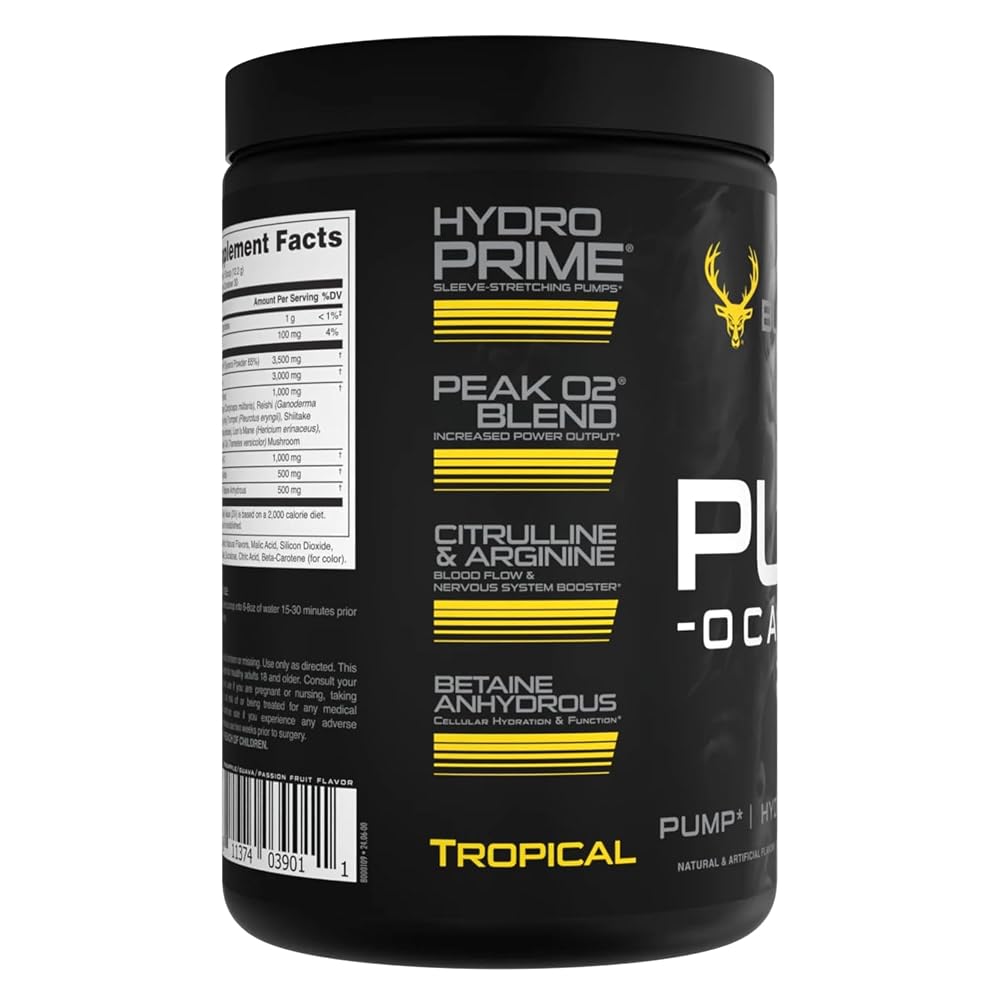 Bucked Up Pump-ocalypse Tropical Nitric Oxide Booster - 12.9 oz - image 4