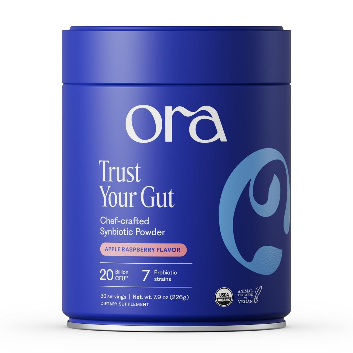 Ora Organic Prebiotic and Probiotic Powder - 20 Billion CFU - 30 Servings