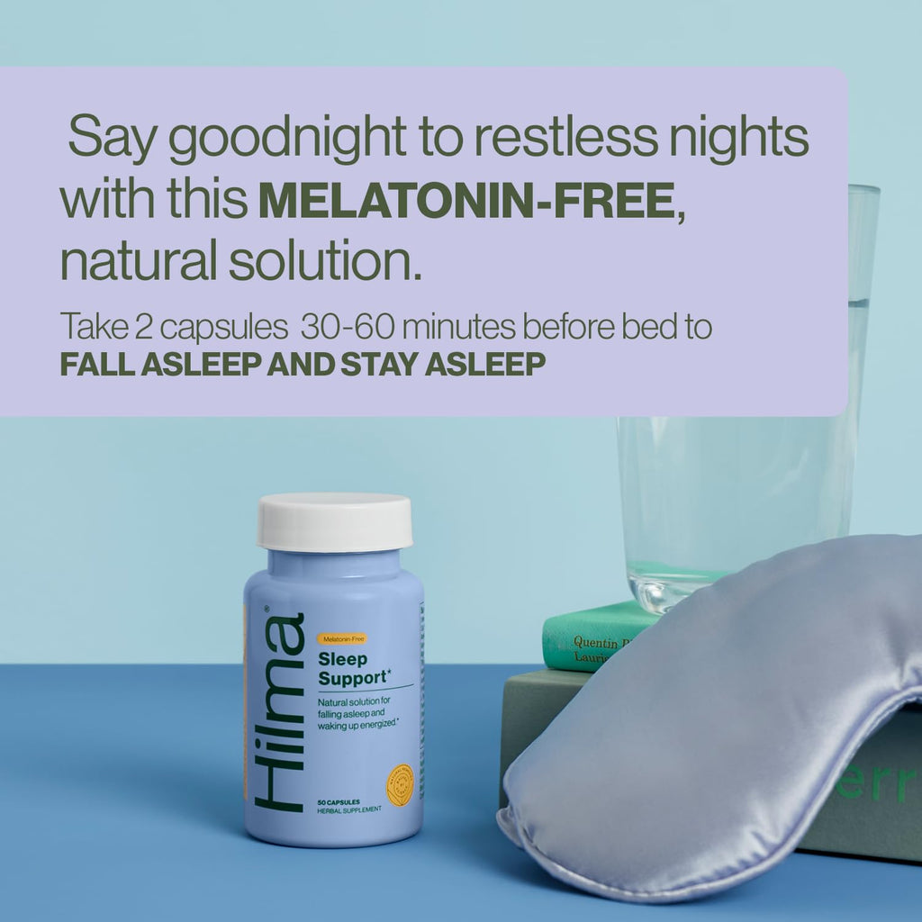 Hilma Sleep Aid - Formulated with Magnesium & L-Theanine to Help You