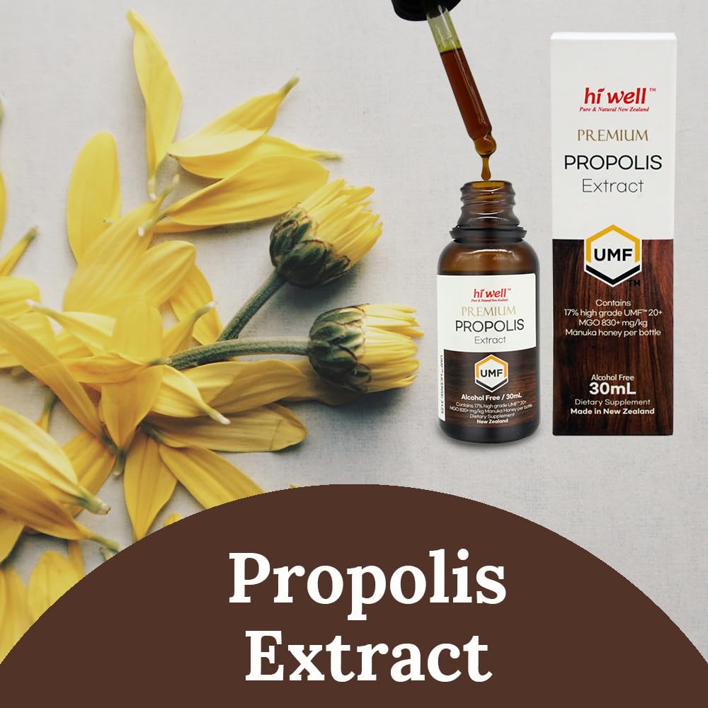 HI WELL Premium Propolis MGO 830+ Extract - 30ml - image 2