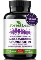 ForestLeaf Glucosamine Chondroitin MSM Joint Support - 120 Capsules