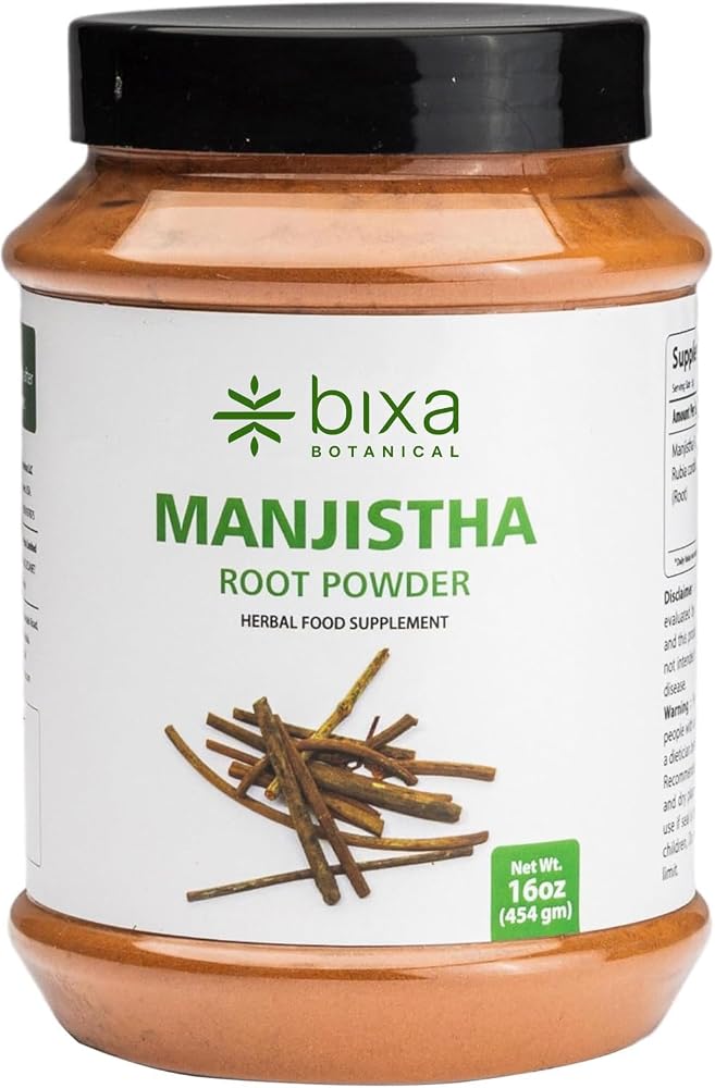 bixa BOTANICAL Manjistha Powder, Rubia Cordifolia - 1 Pound
