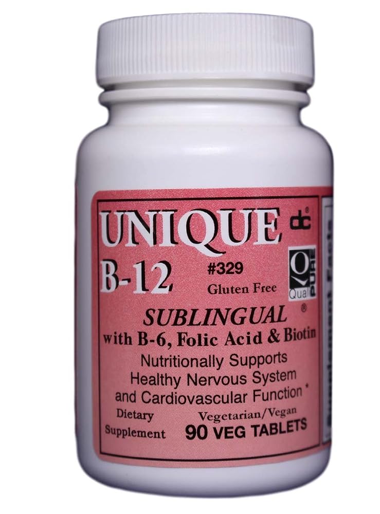 Dee Cee Laboratories B-12 Sublingual B Vitamins - 90 Vegetarian Capsules