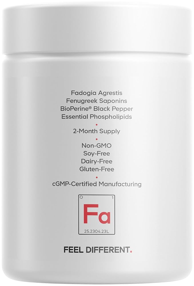 Codeage Liposomal Fadogia Agrestis 600mg with Zinc & Vitamin D3 - 60 Capsules - image 9