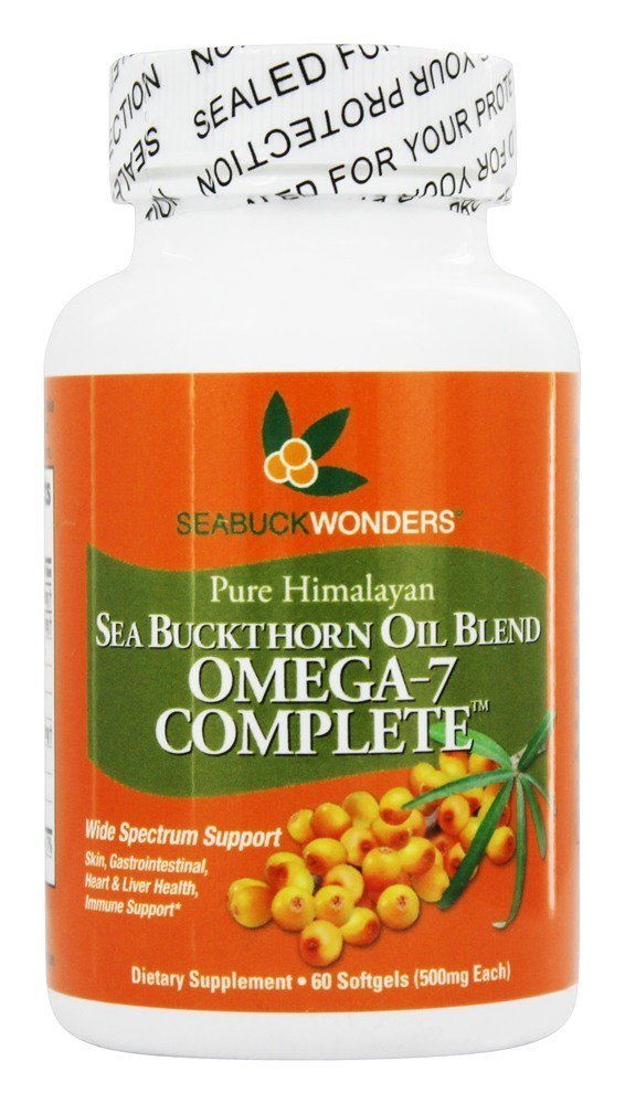 SEABUCKWONDERS Seabuck Wonders Sea Buckthorn Omega 7 Complete - 60 Softgels