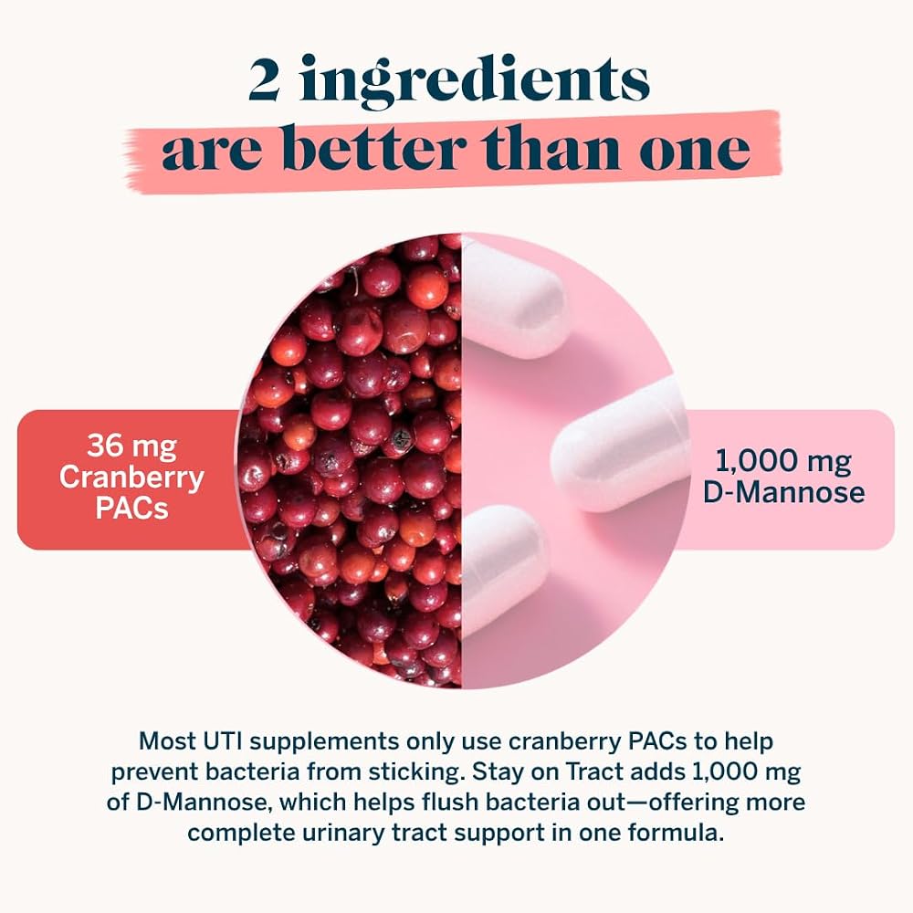 Gemma Stay On Tract Cranberry Supplement - 60 Capsules - image 3