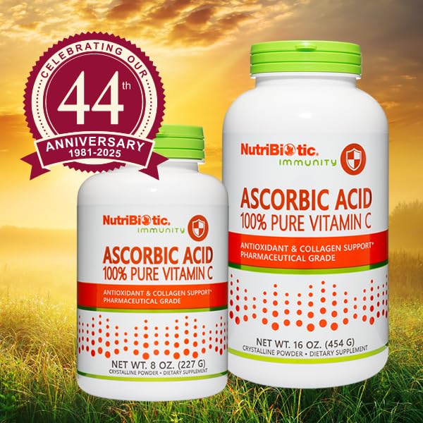NutriBiotic Ascorbic Acid Vitamin C Powder