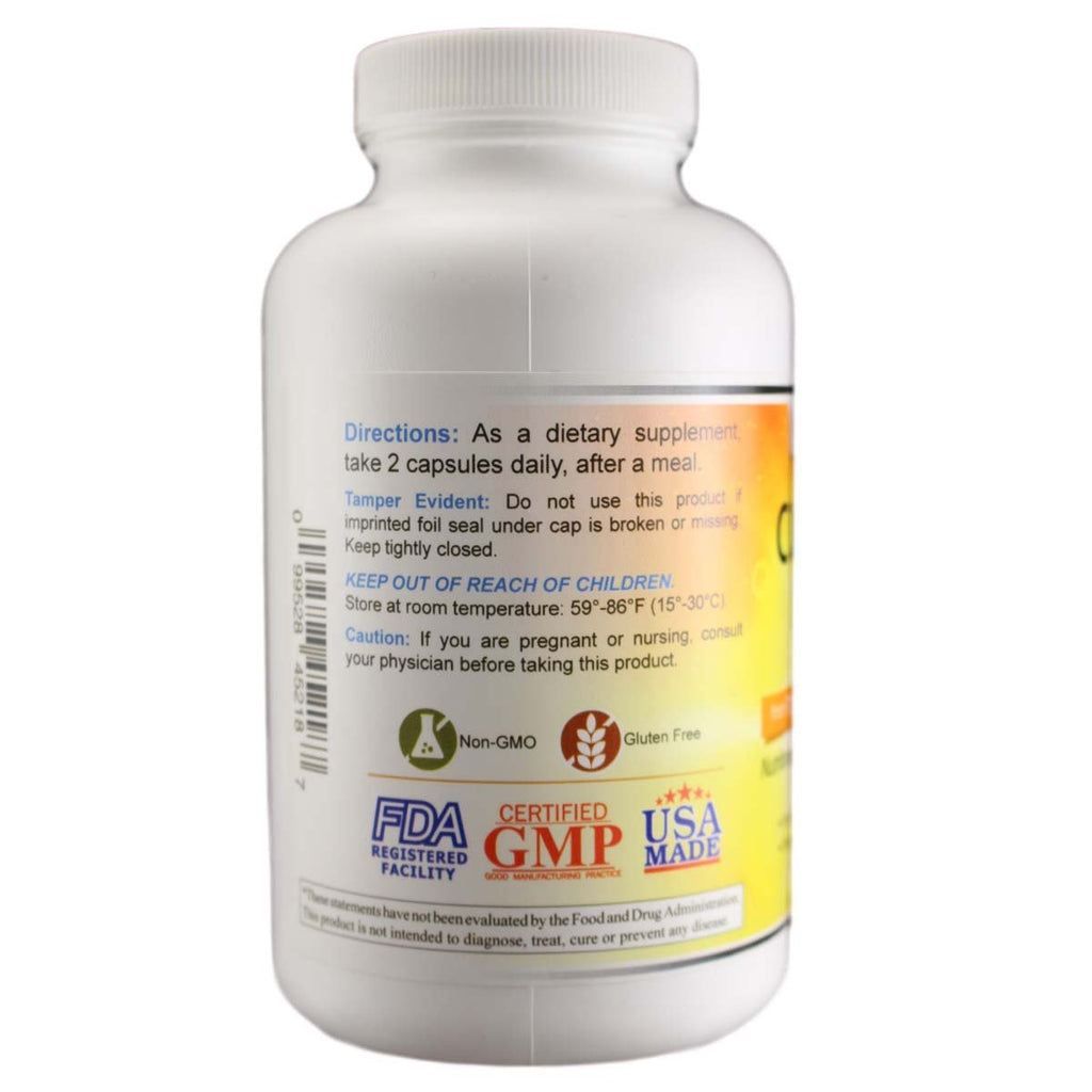 Wonder Laboratories Curcumin 950 mg with BioPerine - 180 Capsules - image 3