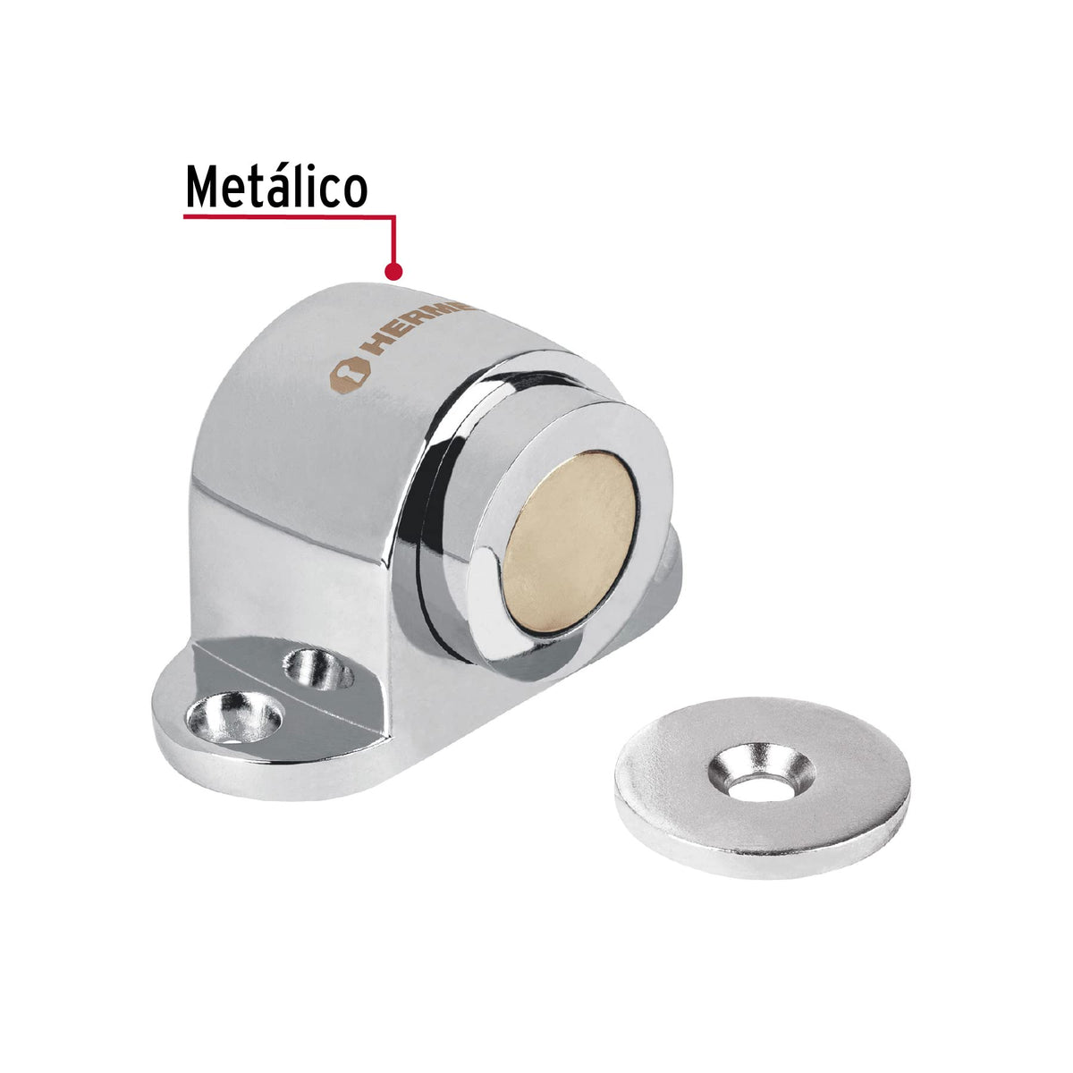 Hermex Tope Magnetic Chromium - 1 Count - image 2