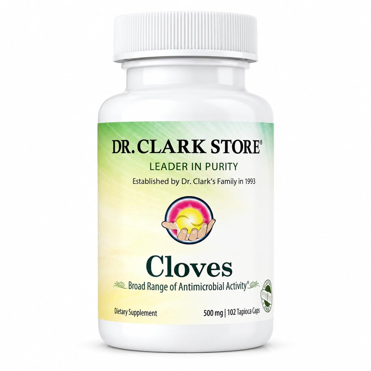 Dr Clark Cloves Supplement 500mg - 102 Tapioca Capsules