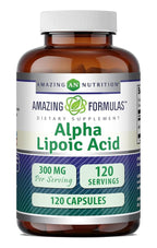 Amazing Formulas Alpha Lipoic Acid 300 mg Capsules Supplement