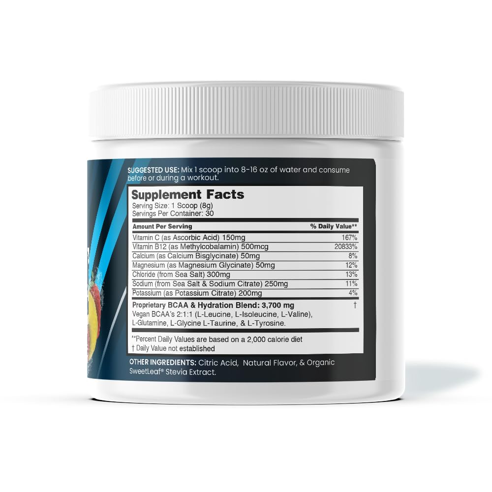 nbpure Performance Hydration+ Electrolyte Powder - 240g - image 3