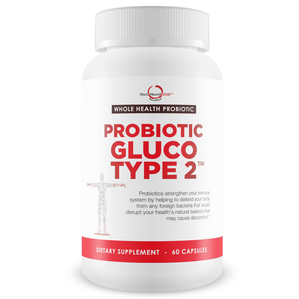 Gluco Neuro Blood Balance Probiotic Gluco Type 2 - 40 Billion CFU