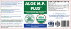 ALOE M.P. PLUS Organic Aloe Vera Capsules for Digestive Health - 270 Capsules - image 2