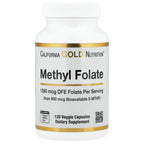Lake Avenue Methyl Folate and Vitamin C - 120 Vegetarian Capsules