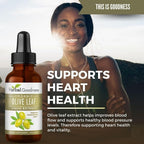 Herbal Goodness Olive Leaf Extract Liquid Organic - 1 Fl Oz - image 5