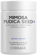 Codeage Mimosa Pudica Supplement with Black Walnut & Neem - 120 Capsules